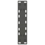 2 db antracitszürke acél konzolasztal láb 28 x (72-73) cm 7