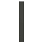 2 db antracitszürke acél étkezőasztalláb 50x(72-73) cm 6