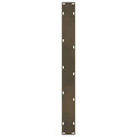 2 db natúr acél étkezőasztal láb 70 x (72-73) cm acél 7