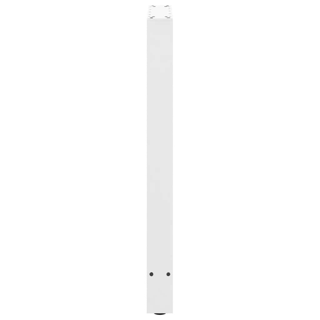 2 db fehér bárasztal láb 40x(90-91) cm acél 6