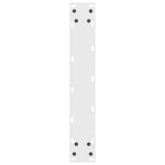 2 db fehér bárasztal láb 40x(90-91) cm acél 7