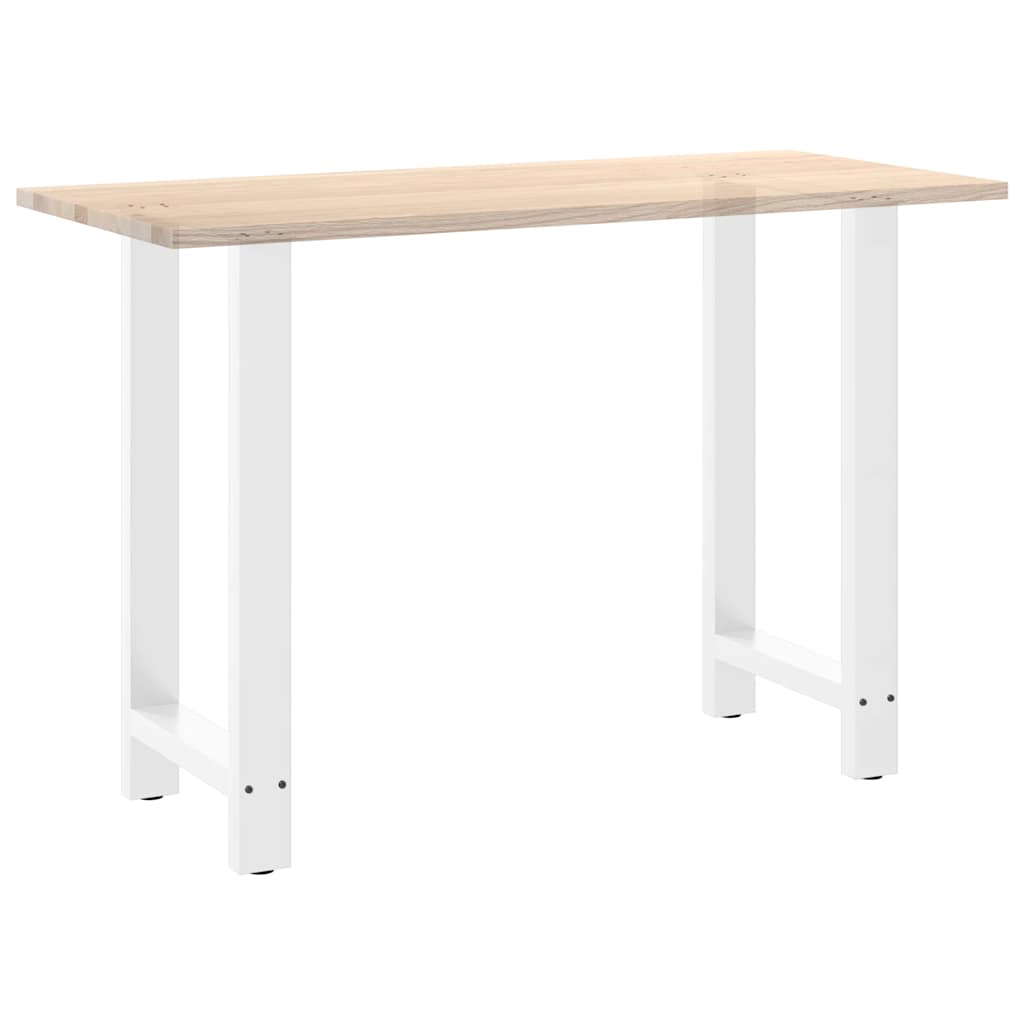 2 db fehér bárasztal láb 40x(90-91) cm acél 8