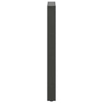 2 db antracitszürke acél bárasztalláb 40x(90-91) cm 6