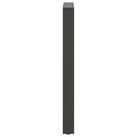2 db antracitszürke acél bárasztalláb 50x(90-91) cm 6