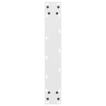 2 db fehér bárasztal láb 40 x (100-101) cm acél 7