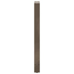 2 db natúr acél bárasztalláb 40 x (100-101) cm 6
