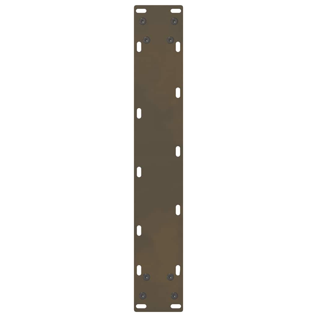 2 db natúr acél bárasztalláb 40 x (100-101) cm 7