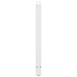 2 db fehér bárasztal láb 60 x (100-101) cm acél 6