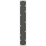 2 db antracitszürke acél bárasztalláb 60x(100-101) cm 7