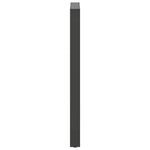 2 db antracitszürke acél bárasztalláb 60x(110-111) cm 6