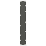 2 db antracitszürke acél bárasztalláb 60x(110-111) cm 7