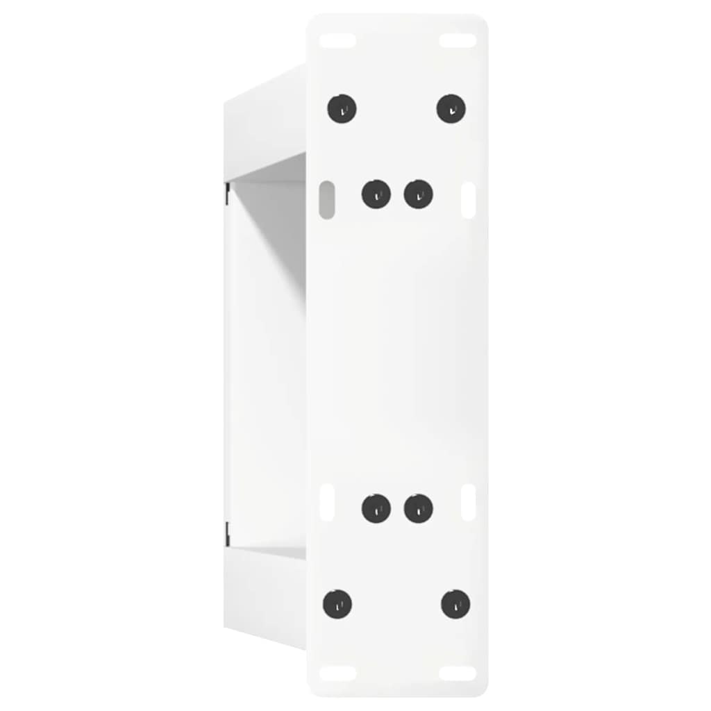 2 db U alakú fehér dohányzóasztal láb 30x(30-31) cm acél 7