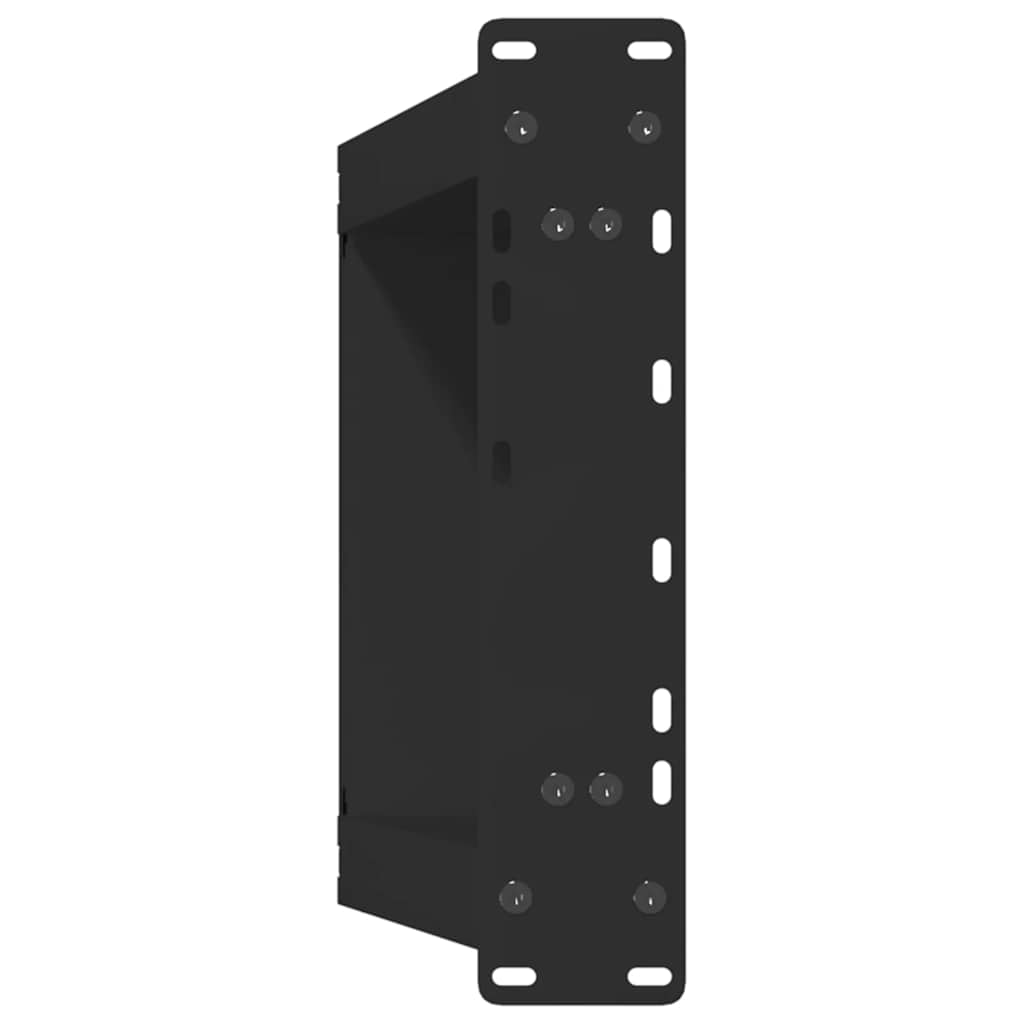 2 db fekete, U alakú acél dohányzóasztal láb 38x(42-43) cm 7