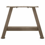 2 db A-alakú acél dohányzóasztal láb 30x(30-31) cm 5