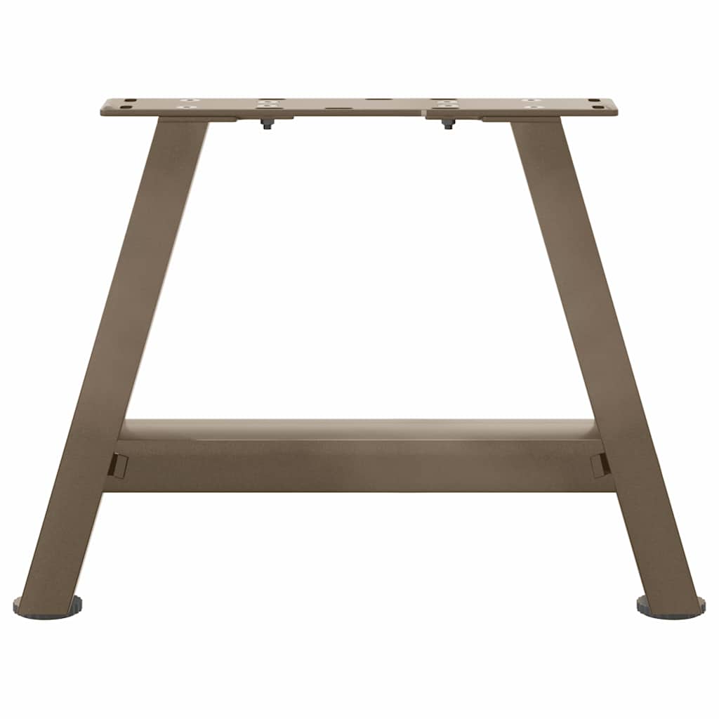 2 db A-alakú acél dohányzóasztal láb 30x(30-31) cm 5