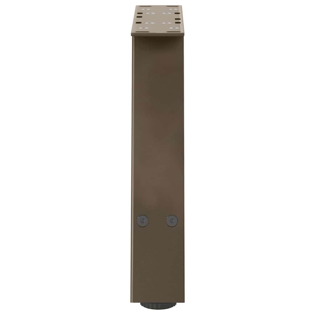 2 db A-alakú acél dohányzóasztal láb 30x(30-31) cm 6