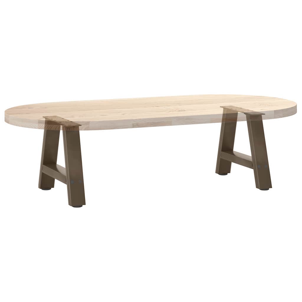2 db A-alakú acél dohányzóasztal láb 30x(30-31) cm 8