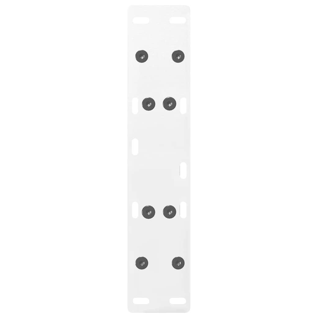 2 db A-alakú fehér dohányzóasztal láb 40 x (30-31) cm acél 7