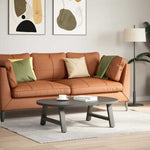 2 db antracitszürke A-alakú acél dohányzóasztal láb 70x(30-31) cm 2