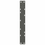 2 db antracitszürke A-alakú acél dohányzóasztal láb 70x(30-31) cm 7