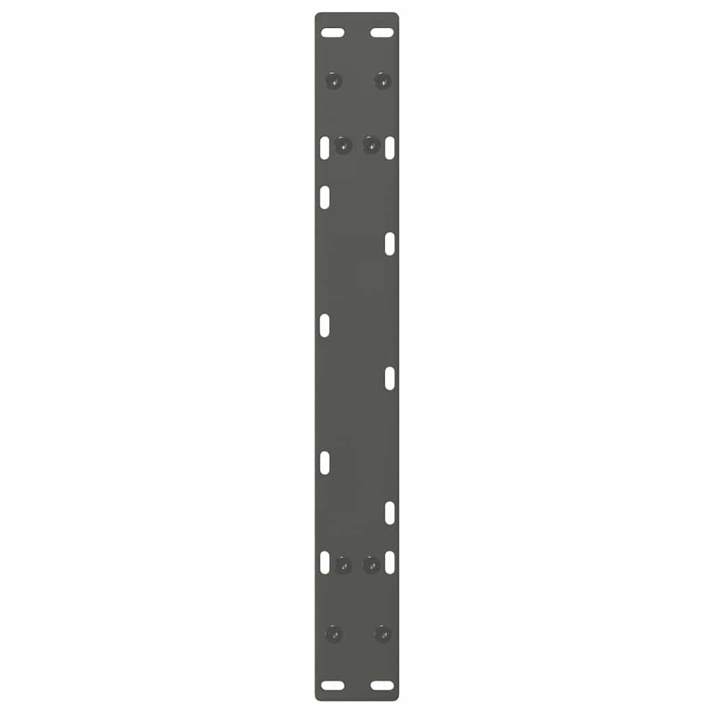 2 db antracitszürke A-alakú acél dohányzóasztal láb 70x(30-31) cm 7