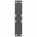 2 db antracitszürke A-alakú acél dohányzóasztal láb 38x(42-43) cm 7