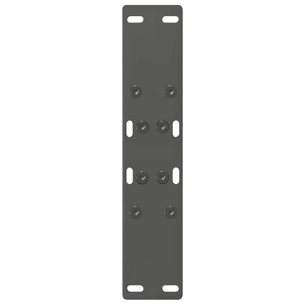 2 db antracitszürke A-alakú acél dohányzóasztal láb 38x(42-43) cm 7