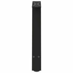 2 db fekete, A-alakú acél dohányzóasztal láb 50 x (42-43) cm 6