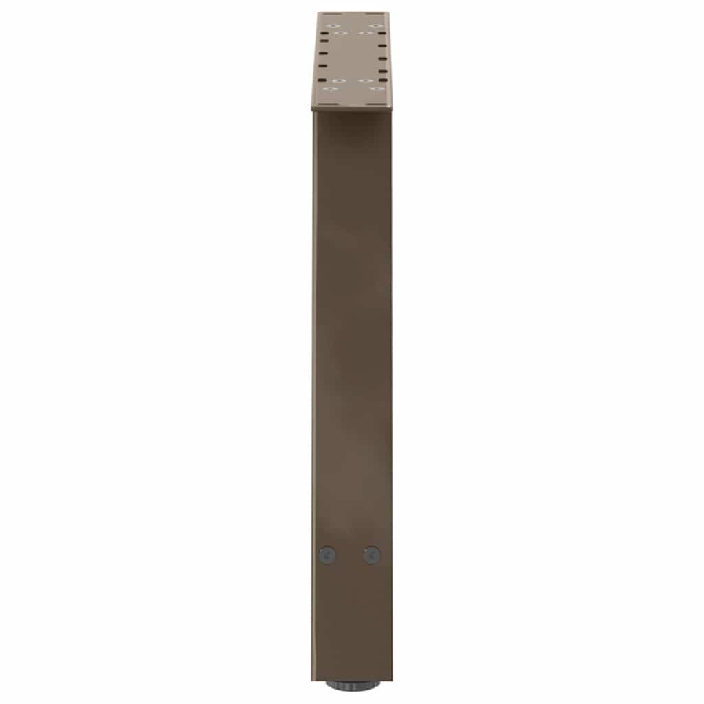 2 db A-alakú dohányzóasztal láb 60 x (42-43) cm acél 6