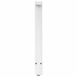 2 db fehér A-alakú étkezőasztal láb 50 x (72-73) cm acél étkezőasztal láb 6