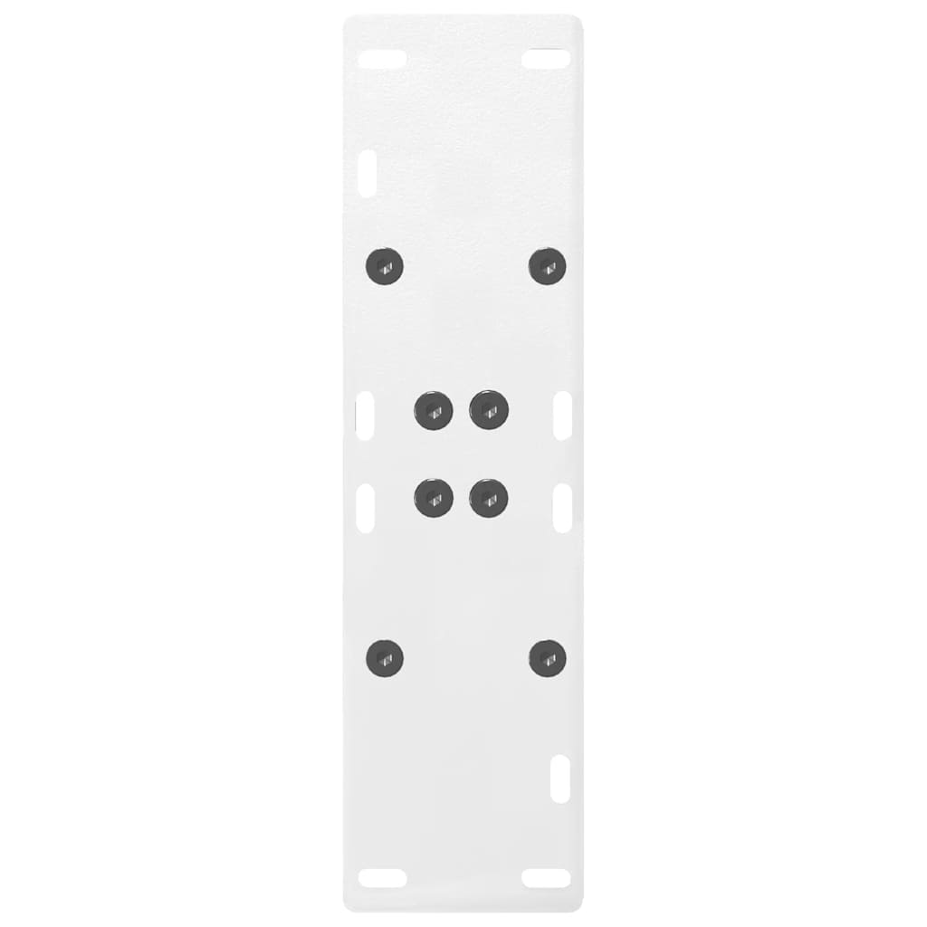 2 db fehér A-alakú étkezőasztal láb 50 x (72-73) cm acél étkezőasztal láb 7