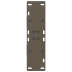 2 db A-alakú étkezőasztal láb 50x(72-73) cm acél 7