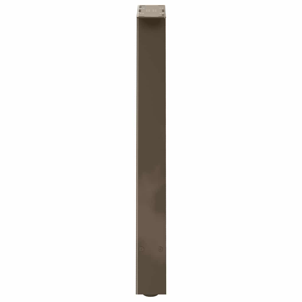 2 db A-alakú étkezőasztal láb 60x(72-73) cm acél 6