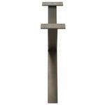 2 db X alakú natúr acél dohányzóasztal láb 70x(30-31) cm 6