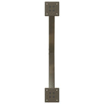 2 db X alakú natúr acél dohányzóasztal láb 70x(30-31) cm 7