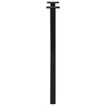 2 db X alakú étkezőasztal láb fekete acél 57 x (72-73) cm 6
