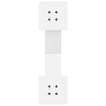 2 db fehér, X alakú acél dohányzóasztal láb 50 x (30-31) cm 7