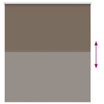 Redőny Blackout 135x130 cm szövetszélesség 131,6 cm poliészter 5