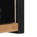 TV szekrény 100x30x25 cm tömör durva fa Mango 10