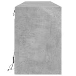 Fehér falra szerelhető TV-szekrény LED-del 180 x 31 x 45 cm 7