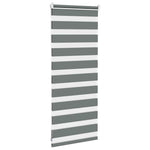 Zebrafüggönnyel sötét szürke szövetszélesség 60,9 cm poliészter 4
