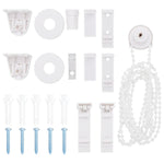 Zebrafüggönnyel sötét szürke szövetszélesség 45,9 cm poliészter 14