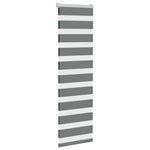 Zebrafüggönnyel sötét szürke szövetszélesség 45,9 cm poliészter 3