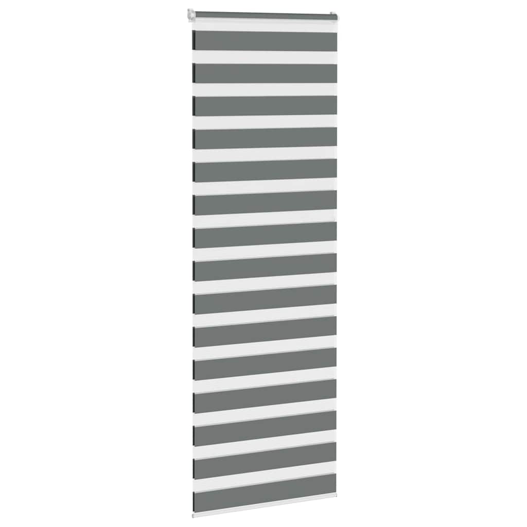 Zebrafüggönnyel sötét szürke szövetszélesség 80,9 cm poliészter 3