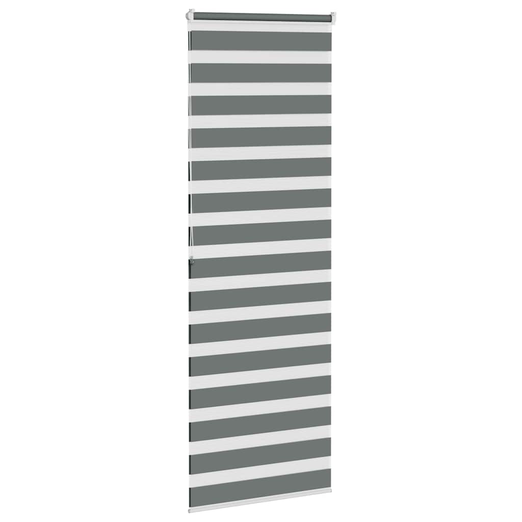Zebrafüggönnyel sötét szürke szövetszélesség 80,9 cm poliészter 4