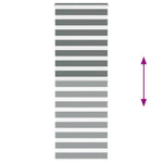 Zebrafüggönnyel sötét szürke szövetszélesség 80,9 cm poliészter 5