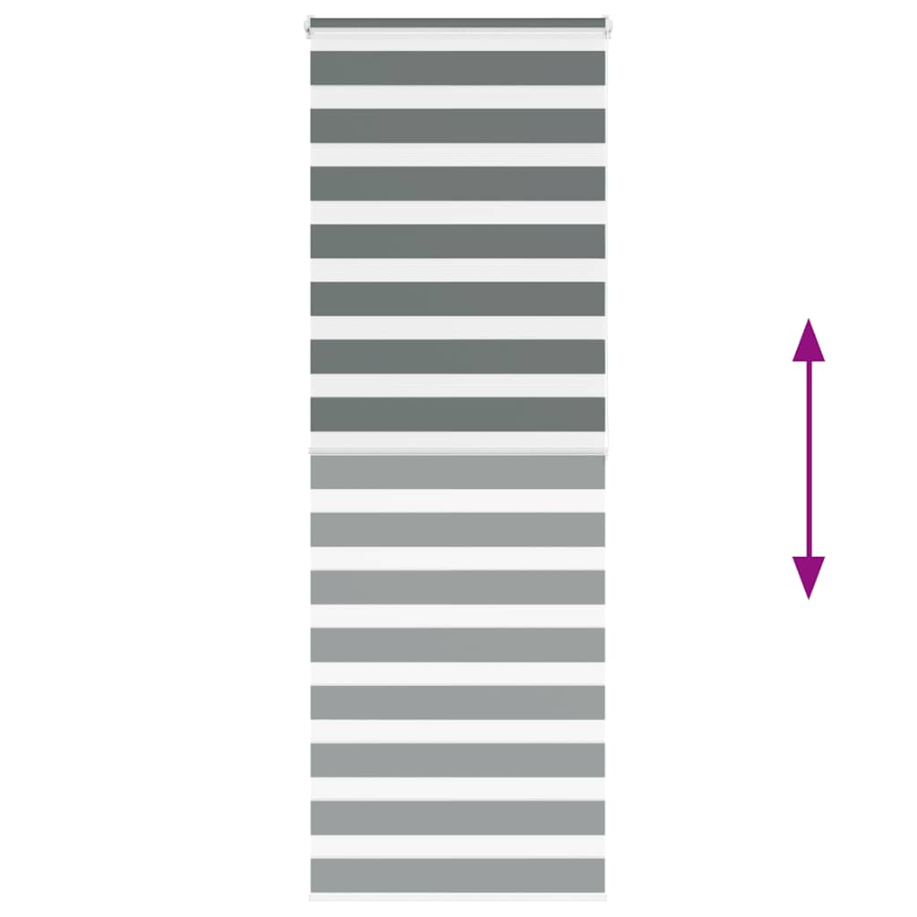Zebrafüggönnyel sötét szürke szövetszélesség 80,9 cm poliészter 5