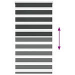 Zebrafüggönnyel fekete szövetszélesség 70,9 cm poliészter 5