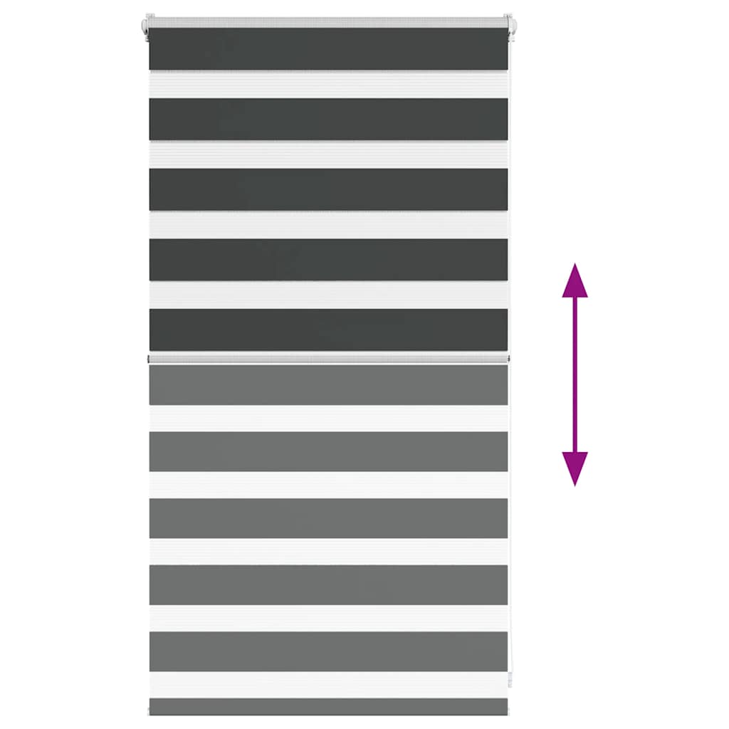 Zebrafüggönnyel fekete szövetszélesség 70,9 cm poliészter 5