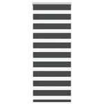 Zebrafüggönnyel fekete szövetszélesség 55,9 cm poliészter